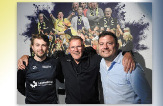 Driemanschap trainers eerste en tweede damesteam Lammerink Set-Up ‘65