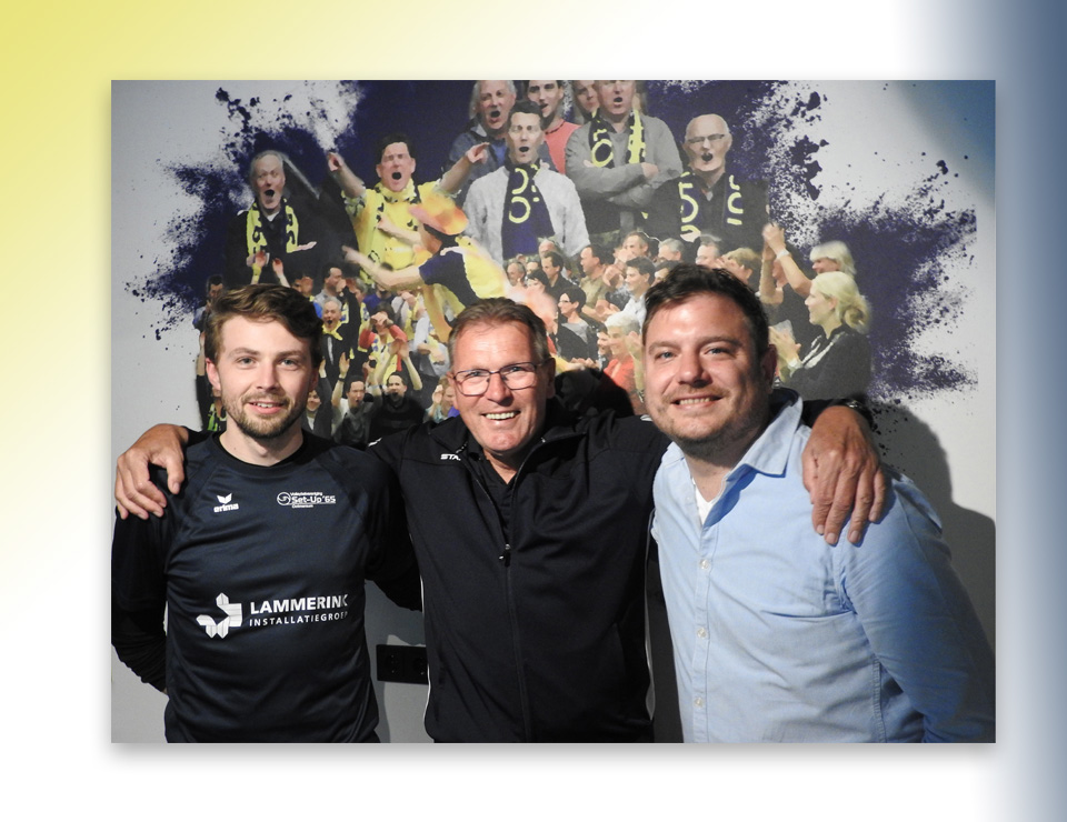 Driemanschap trainers eerste en tweede damesteam Lammerink Set-Up ‘65