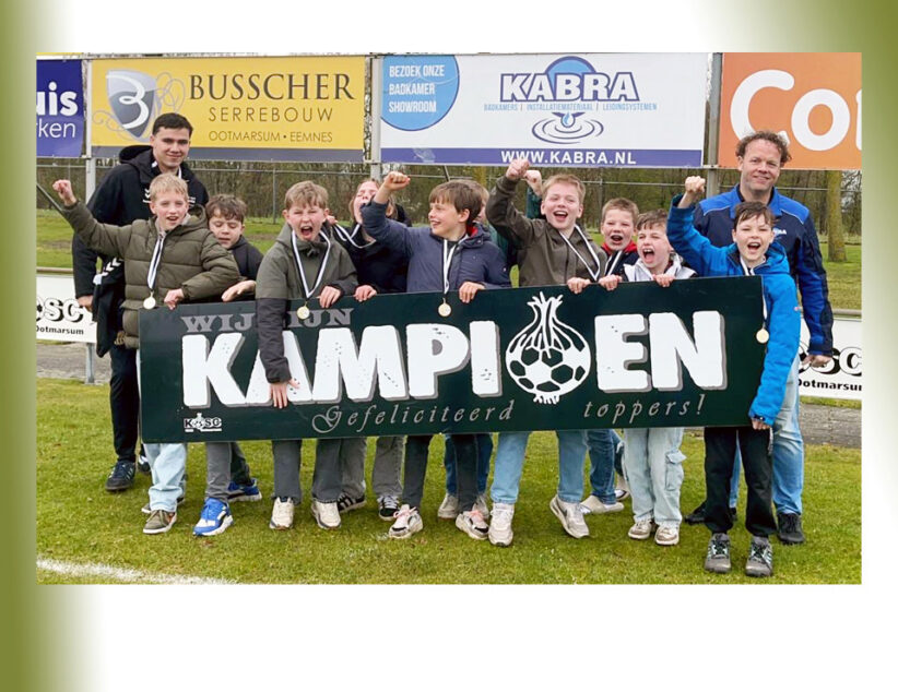 KOSC JO 12-1 kampioen na dubbele zevenklapper
