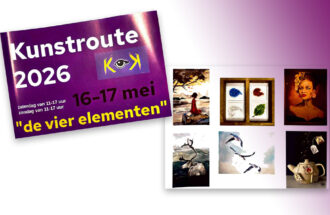 Twaalfde atelierroute met als thema ‘De vier elementen’