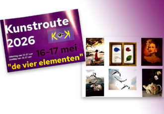 Twaalfde atelierroute met als thema ‘De vier elementen’