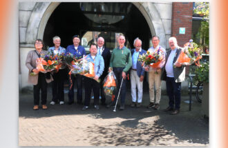 Vijftien gedecoreerden  in de gemeente Dinkelland
