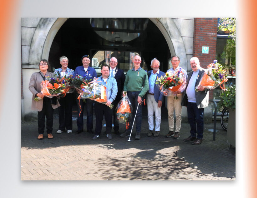 Vijftien gedecoreerden  in de gemeente Dinkelland