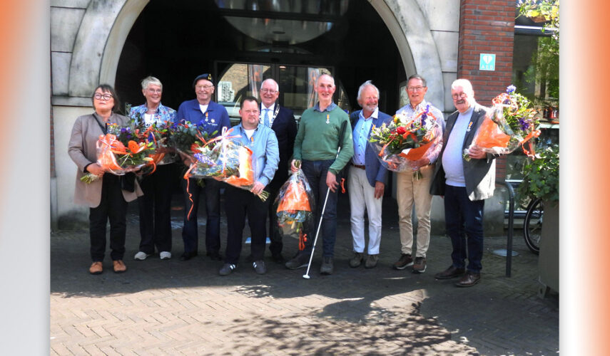 Vijftien gedecoreerden  in de gemeente Dinkelland