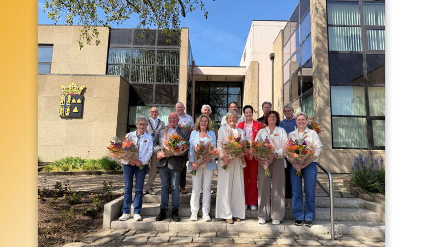 Twaalf inwoners uit de gemeente Tubbergen in het zonnetje tijdens Lintjesregen 2026