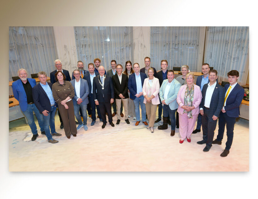 Nieuwe gemeenteraad Dinkelland geïnstalleerd