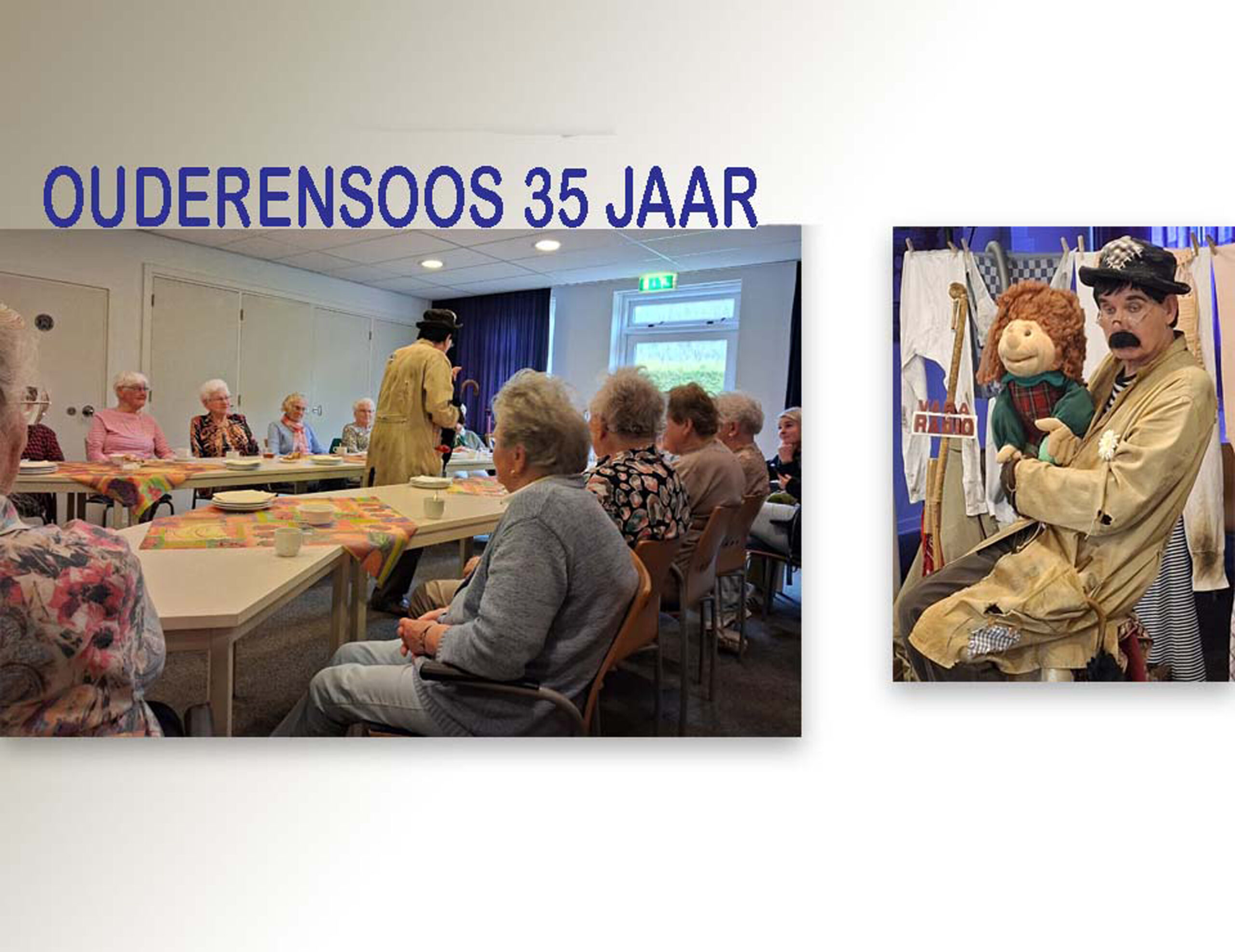 Dorus geeft 35-jarig jubileum Ouderensoos nog meer kleur
