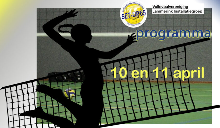 Bijna de laatste volleybalpotjes dit seizoen