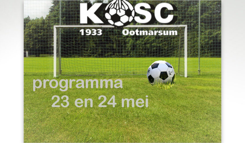 Geen KOSC 1 maar wel voetbal
