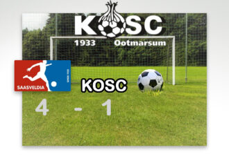 Ruime nederlaag KOSC