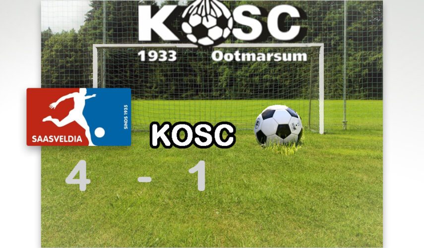 Ruime nederlaag KOSC