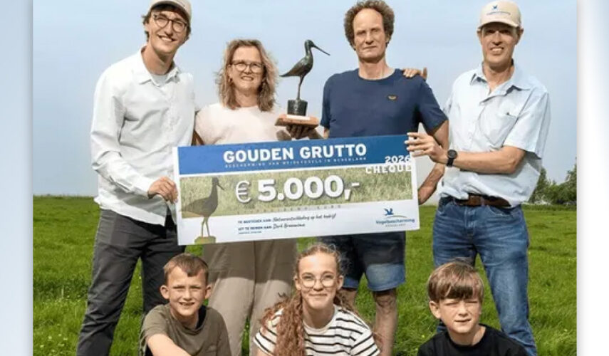 Friese boer Durk Breeuwsma wint Gouden Grutto