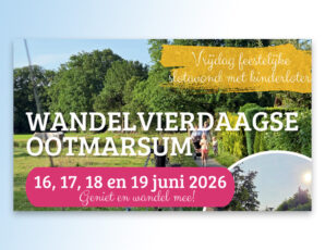 Heerlijk wandelen in een sfeer van saamhorigheid