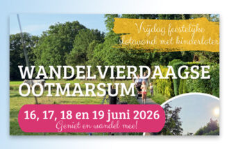 Heerlijk wandelen in een sfeer van saamhorigheid