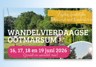 Heerlijk wandelen in een sfeer van saamhorigheid