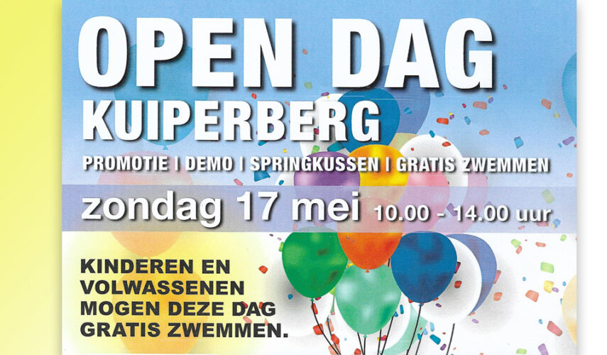 Open Dag zwembad de Kuiperberg