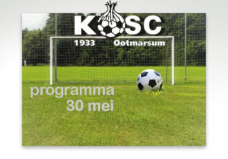 Het voetballen gaat nog steeds door