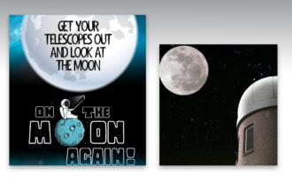  ‘On the moon again’ bij Sterrenwacht Cosmos