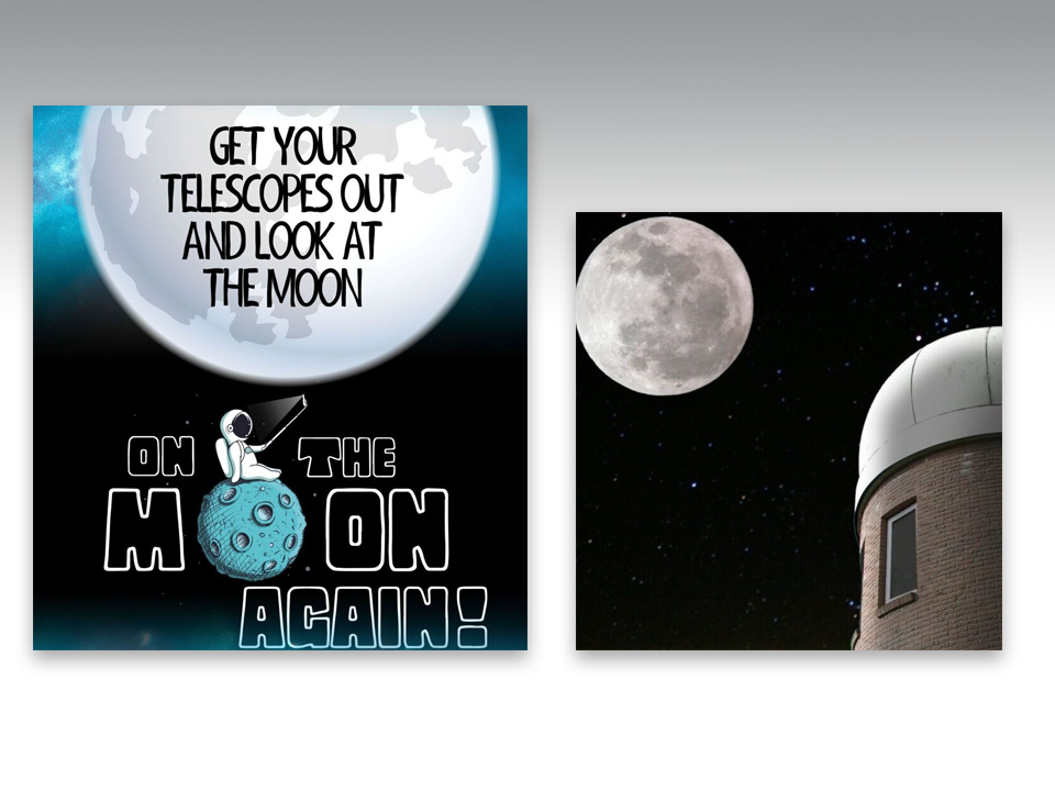 ‘On the moon again’ bij Sterrenwacht Cosmos