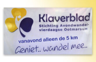 Alleen de 5 kilometer op slotavond Avond4daagse