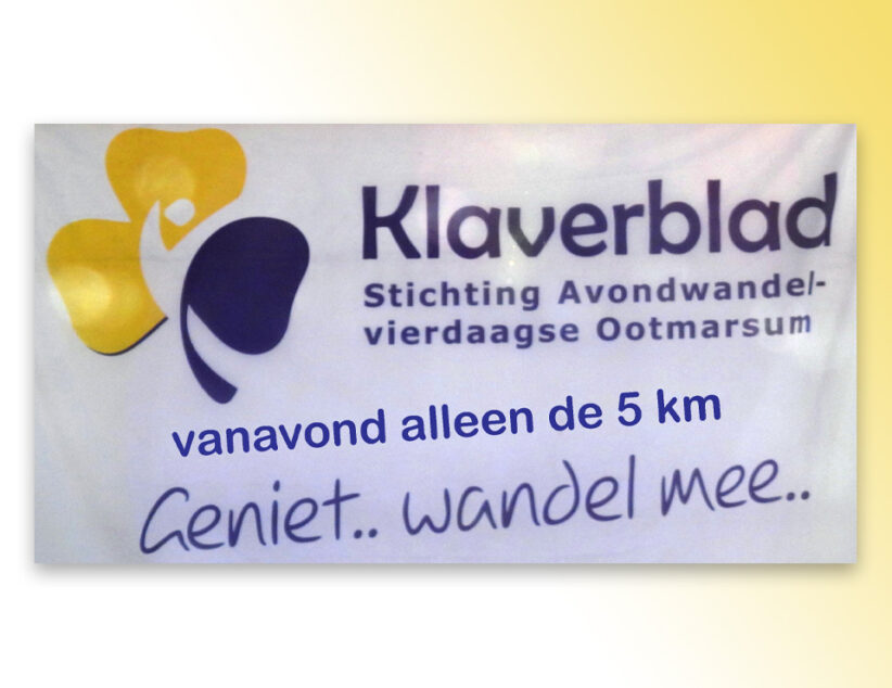 Alleen de 5 kilometer op slotavond Avond4daagse