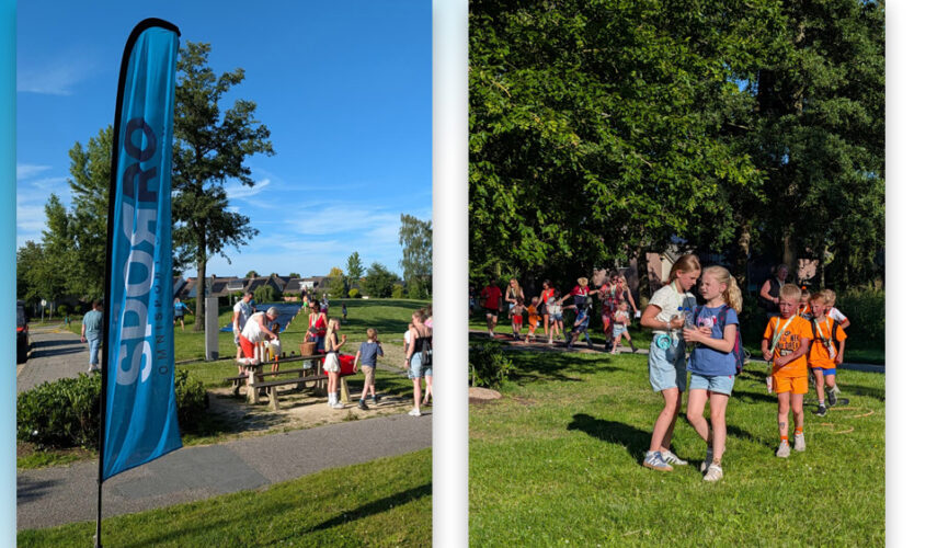 Sporro zorgt voor verkoeling tijdens derde dag Avond4daagse