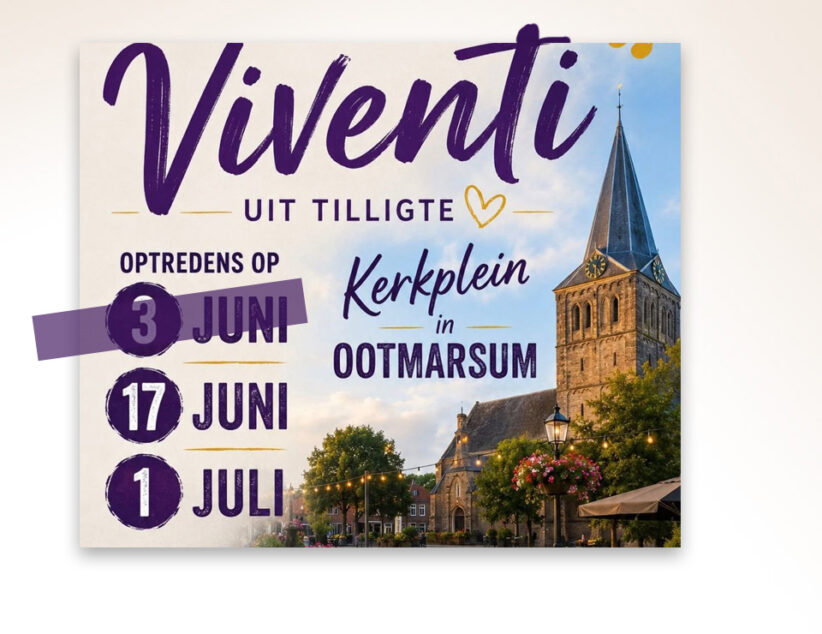 Viventi blaast eerste concert af