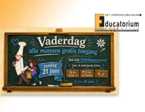 Mannen op Vaderdag gratis toegang Educatorium