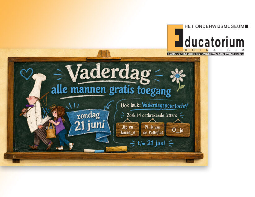 Mannen op Vaderdag gratis toegang Educatorium
