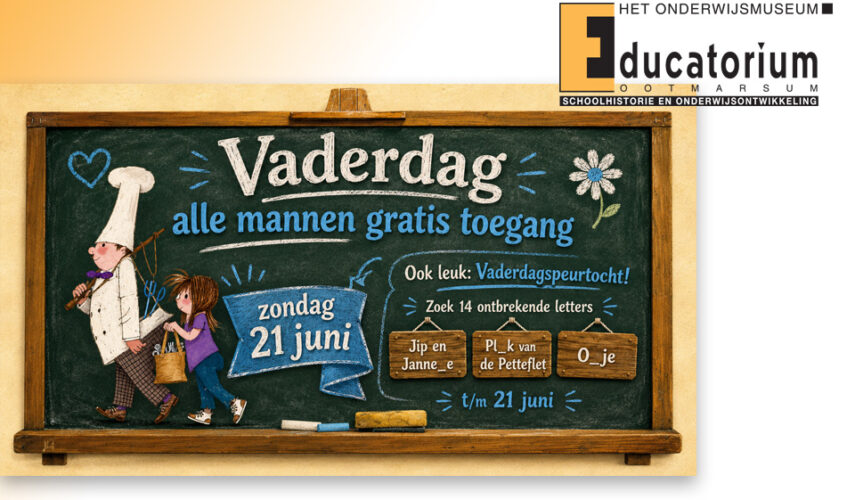 Mannen op Vaderdag gratis toegang Educatorium