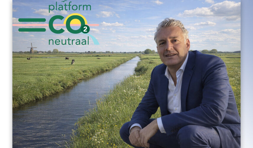 Eelco van Wijk nieuwe directeur voor Platform CO₂ Neutraal