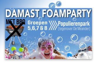 Damast Schuimparty: dé afkoeler van deze zomer!