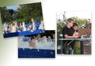 Ruim 80 kinderen genieten van schuimparty Damast jeugd