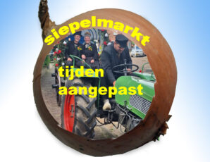 Siepelmarkt past tijden aan
