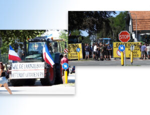 Vasserweg weer vrij na Boerenprotest