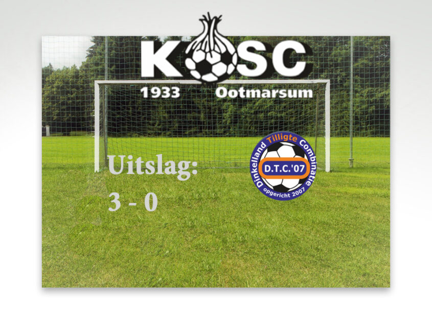 KOSC start seizoen met winst in derby tegen DTC