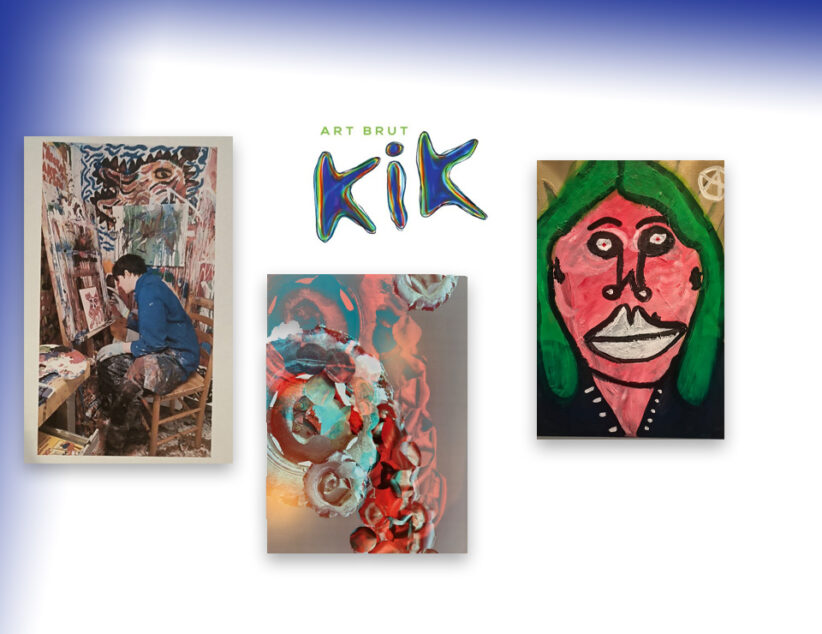 Galerie ART BRUT KiK presenteert werken van drie kunstenaars