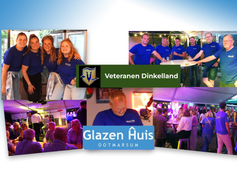 Veteranen Dinkelland erg blij met bijdrage Glazen Huis
