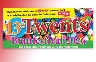 Twents Buutfestival: Veur de 13e keer, völ plezear!