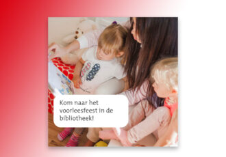 Gezellig met je peuter naar het voorleesfeestje