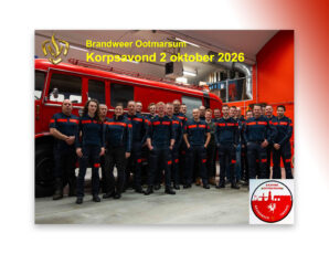 Mooie teamgeest brandweerkorps Ootmarsum