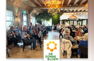 Zonnebloem heel blij met bijdrage Glazen Huis