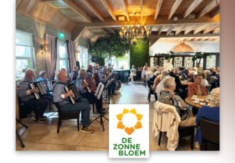 Zonnebloem heel blij met bijdrage Glazen Huis