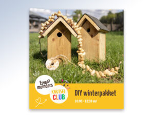 Club bij erve Meinders knutselt voor een compleet winterpakket