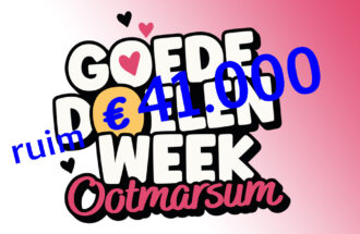 Eerste Goede Doelen Week groot succes: ruim € 41.000 opgehaald