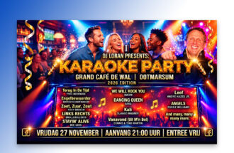 Karaoke Party bij Grand Café de Wal