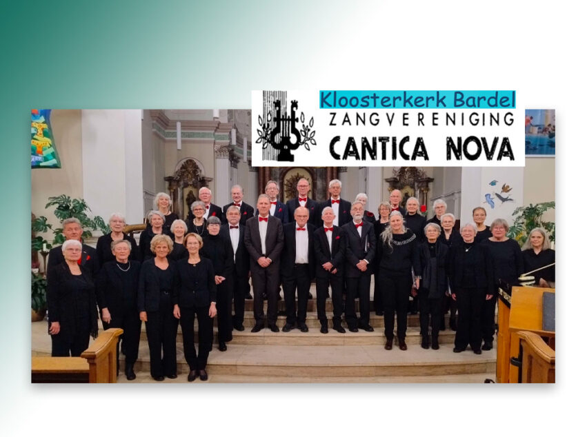 Concert Cantica Nova in kloosterkerk Bardel