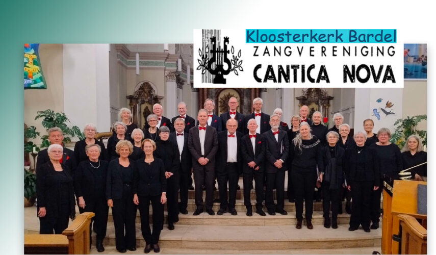 Concert Cantica Nova in kloosterkerk Bardel