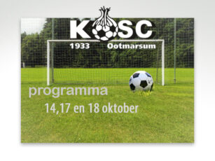 Herfstvakantie en dus heel weinig wedstrijden bij KOSC