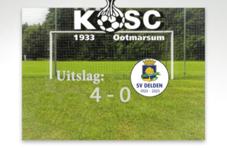 Sterke wedstrijd KOSC levert drie punten op